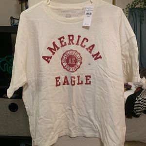 American Eagle Crop Tee